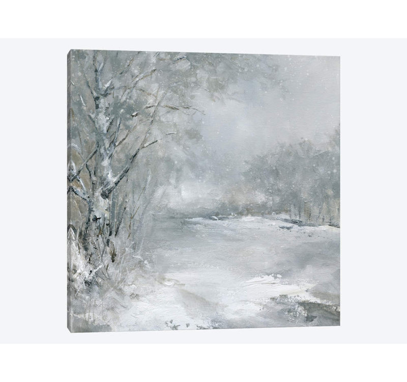 «Winter Wonderland» par Carol Robinson - Estampe numérique sur toile tendue avec châssis, H 18 po x l 18 po x P 1,5 po
