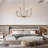 Kaymarie Lauge 8 - Light Dimmable LED Sputnik Classic / Traditional Chandelier