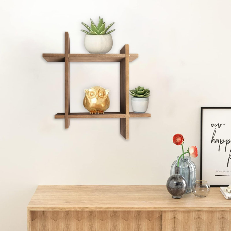 Carlett Square Tiered Shelf