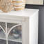 Armoire d'appoint en verre avec tablette réglable Melrose-1767745151