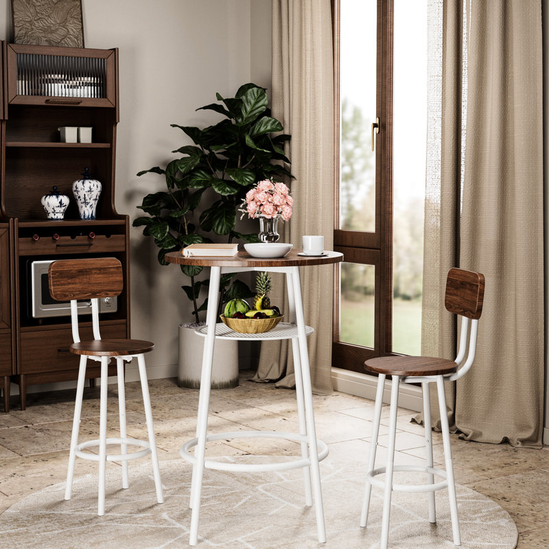 Barre de petit déjeuner 3 - Style moderne, haute résistance, structure en acier, conception à réduction de bruit