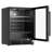 Coolake 24 Inch Wide Under Counter Beverage Refrigerator, 180 Can Capacity Beverage Cooler With Glass Door, Built In Or Freestanding, Drink Fridge For Basement, Kitchen, Office
