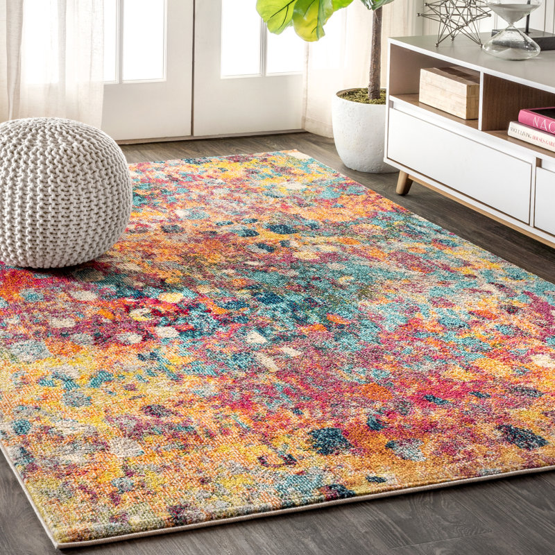 Hanish Abstract Area Rug, Rectangle 160 x 231cm