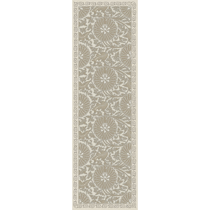 Alessandra Vinyl Floral Indoor Rug, Runner 2'6" x 8'