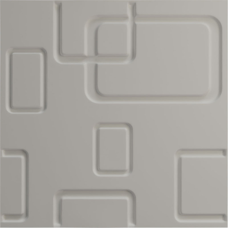 Odessa 20" Smokey Beige 3D Textured PVC Wall Panel