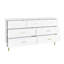 Commode 7 tiroirs l 55,12 po
