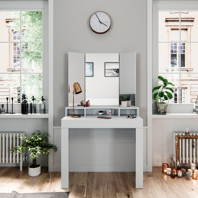 Zythum Dressing Table with Mirror