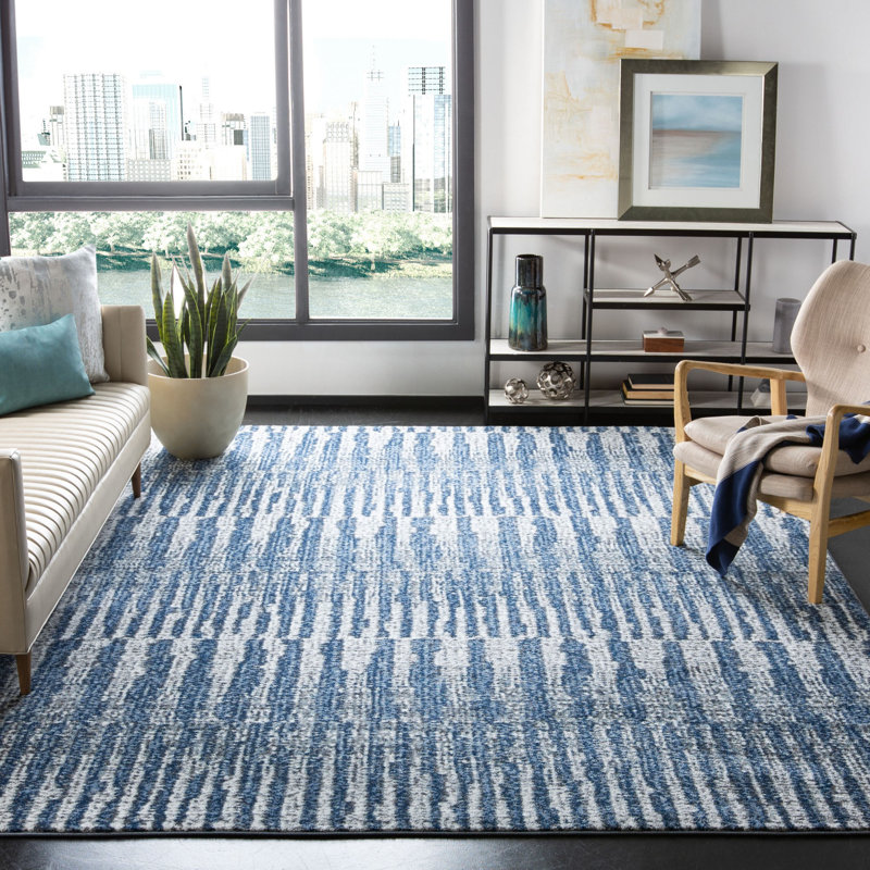 Tapis abstrait Katzer Performance, Rectangle 8 pi x 10 pi