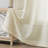 Couey Farmhouse Striped Sheer Rod Pocket Curtain Pair-107099054-107099057