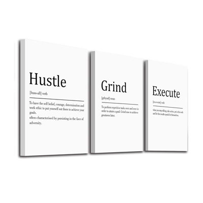 3 Piece Wrapped Canvas Print