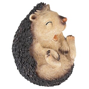 Design Toscano Small Roly-Poly Laughing Hedgehog Statue & Reviews | Wayfair