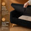 Banc de rangement en velours Velourrove-134060647