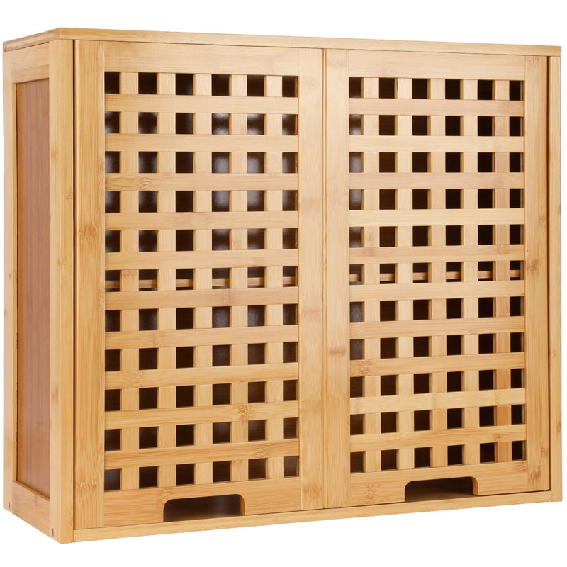 Tornell Solid Wood Bathroom Cabinet