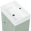 Meuble-lavabo mural 20 po avec lavabo, tablettes ouvertes et armoires fermées-1407220736