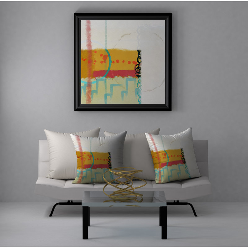 Reversible Throw Pillow, 24" x 24"