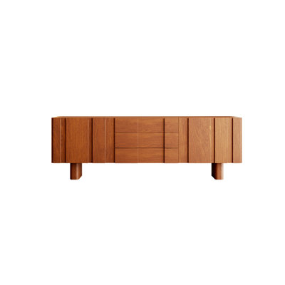 French style retro high footed TV stand