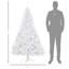 Sapin de Noël artificiel de 6 pi avec lumières réalistes, 250 lumières DEL chaudes et 1000 pointes