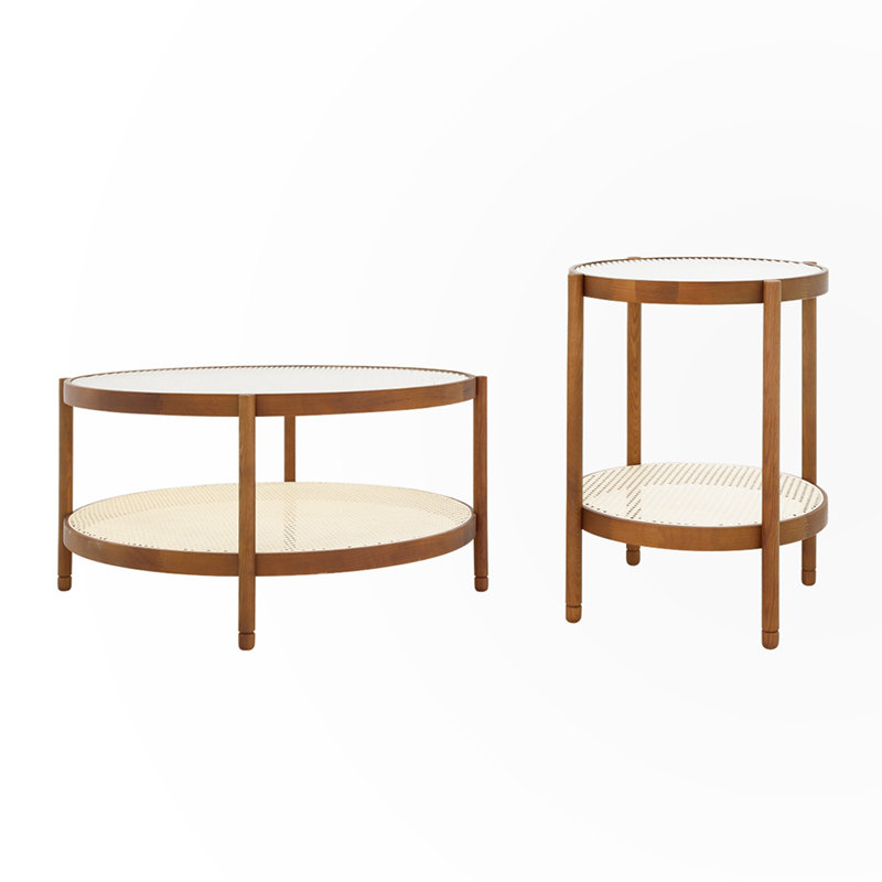 Ensemble de tables basses 2 pièces Colsyn