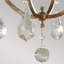 Carnanreagh 1 - Light Oxidized Bronze Crystal Pendant