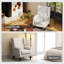 Wingback Accent Chair, Retro Upholstered Button Tufted Occasional Chair For Living Room And Bedroom,-1617177702