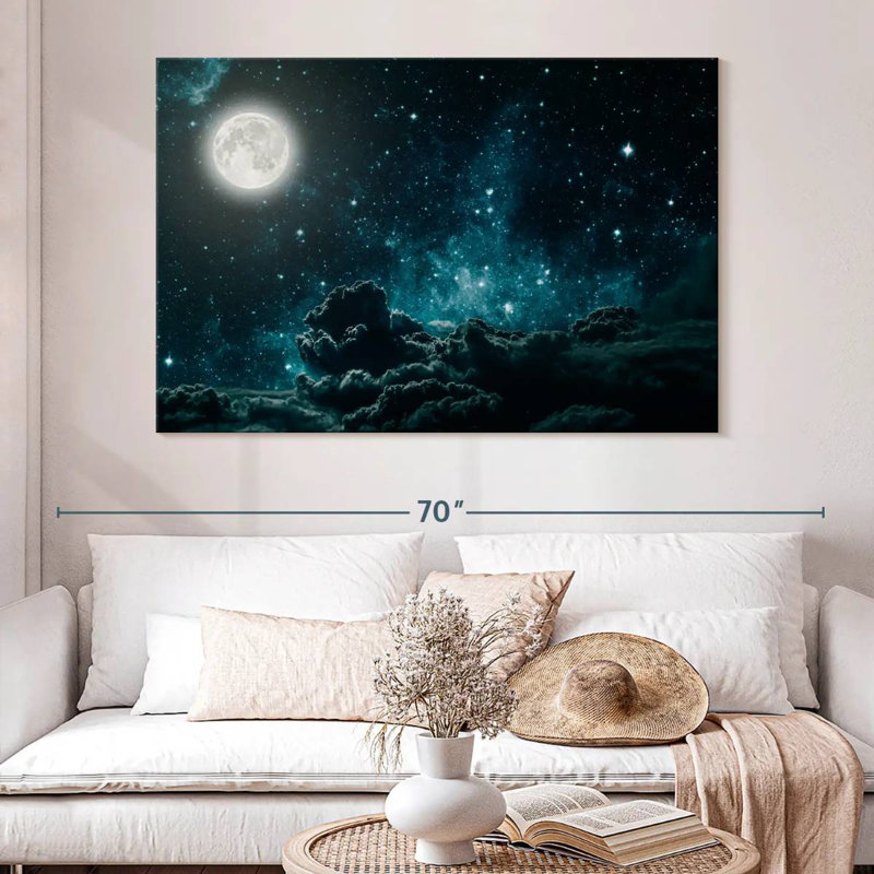 Oberle Galaxy Moonlight, 34" H x 51" W