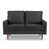 100 % polyester noir est en rupture de stock