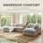 Wilroy 6-Piece Reversible U-Shaped Sectional-759022785