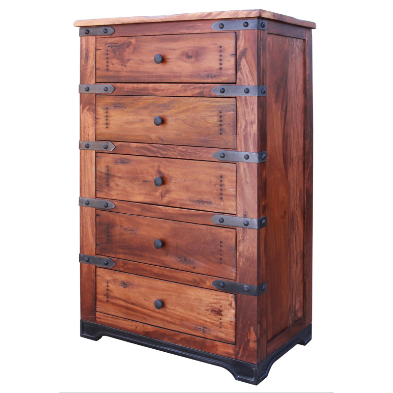 Parota 5 Drawer Chest