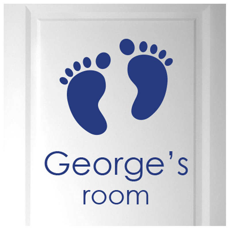 Wall Decal, Yes, Dark Blue