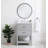Sinclaire 24'' Single Bathroom Vanity with Engineered Marble Top-595369485