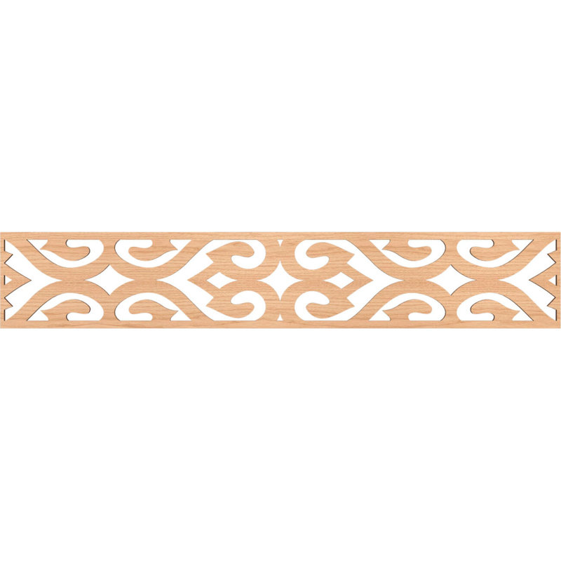 Moulure de chantournage Keene, Noyer blanc, H 8 po x l 46,625 po x P 0,25 po