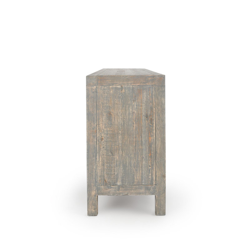 103.5'' W Solid Wood Sideboard, Timeworn Gray