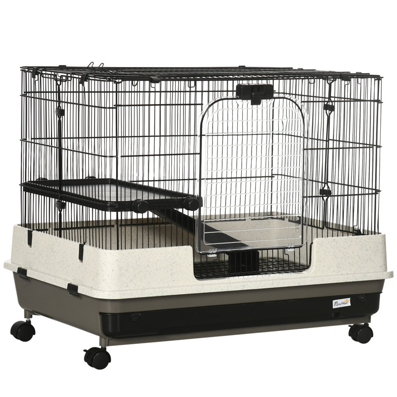 Cage Peabody avec rampe, Mini (H 26 po x l 31,5 po x P 20,75 po)