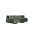 Canapé en chenille vert olive 91 po Verandah-547754915-547754917