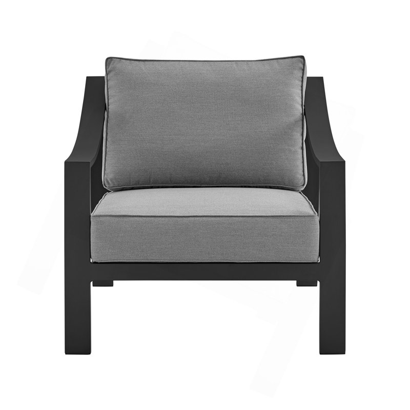 Chaise d'extérieur en aluminium