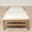 Chaise longue d'extérieur, inclinaison réglable à 5 positions, bois massif d'acacia, coussins épais, contemporain, pour la piscine, les patios-2072252872