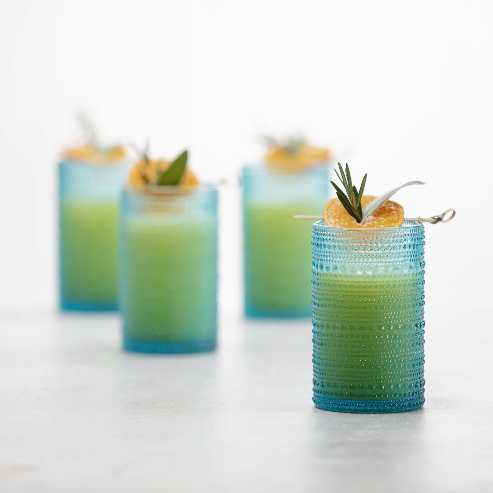 Jupiter Drinking Glass, Lagoon Blue, 13 oz.