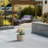 Large Concrete Round Planter / Pot With Drainage Holes-2003912675-2003912677