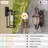 13.5" Dusk To Dawn Outdoor Light Fixtures, Sensor Porch Lights, Waterproof Wall Lantern For Doorway, Garage (Set Of 2)
