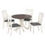 Ensemble de table de salle à manger 5 pièces TopMAX Mid-Century-714724828-714724829