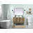 48 " W Freestanding Standard Free Standing 1 Single Vanity Bathroom Vanity With Engineered Marble Top-336907796