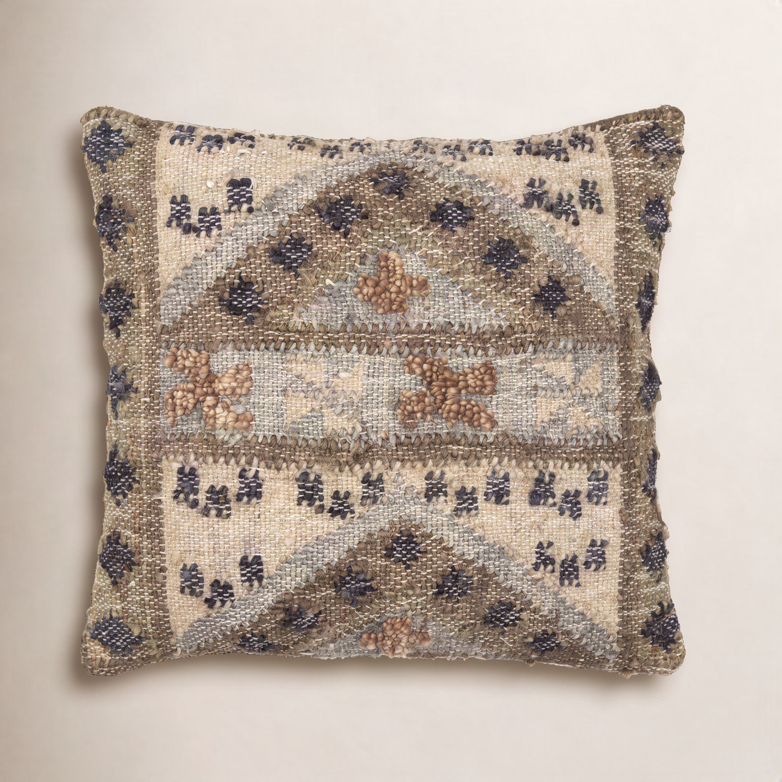 Cornell Geometric Throw Pillow, 20" x 20"