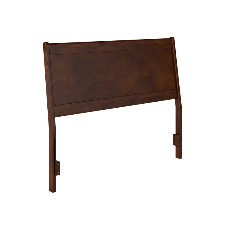 Tête de lit en bois massif Sadiras, Walnut, Full