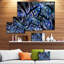 «Symmetric Spiral Blue Flower», impression-35062366-35062374
