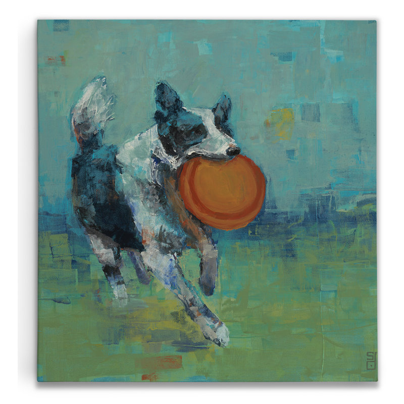 « play time i », reproduction d’art sur toile tendue, H 24 po x l 24 po x P 1 po