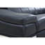 Chaise en cuir italien à grain supérieur