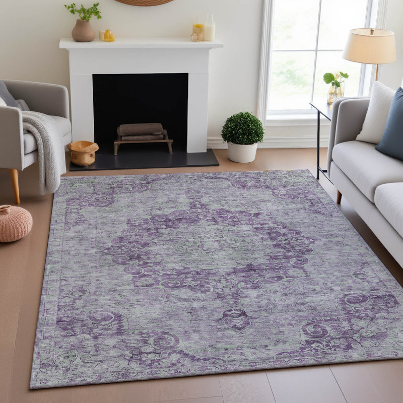Tapis de qualité supérieure lavable à la machine AMF1238 Global, Rectangle 9 pi x 12 pi