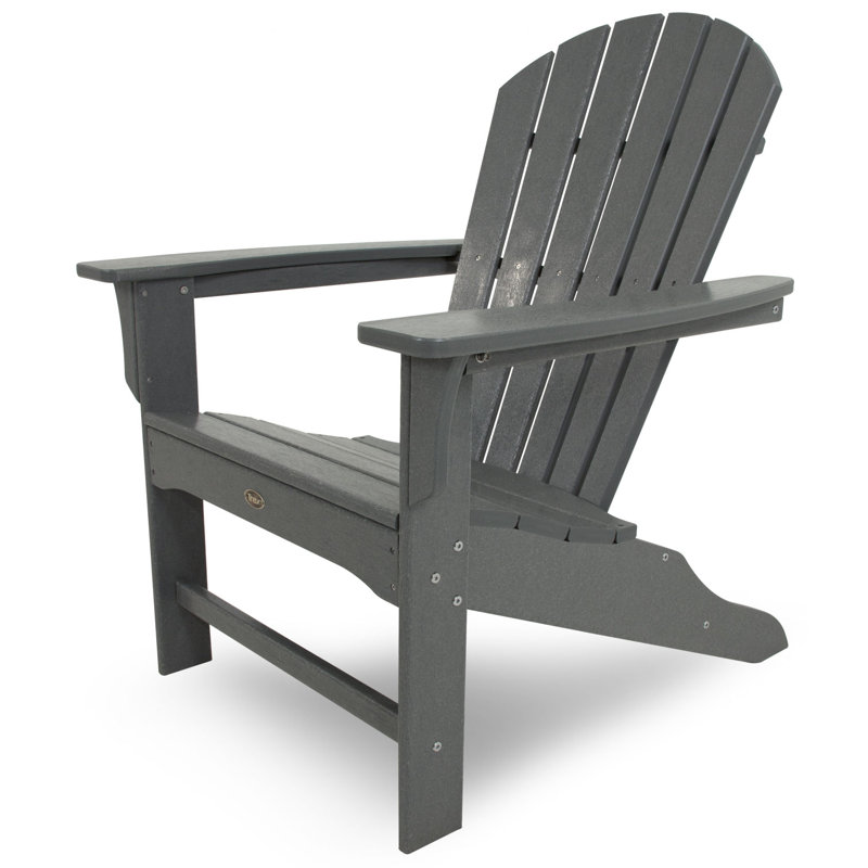 Chaise Adirondack POLYWOOD Yacht Club Shellback, Dalle de pierre