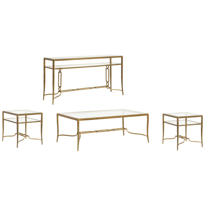 Tesch Rectangular Cocktail Table With 2 End Table And Sofa Table