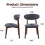 Chaise rembourrée en bois massif-1140399295